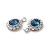 Brass Micro Pave Cubic Zirconia Pendants KK-M243-01P-3