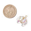 Glass & Seed Beads Pendants PALLOY-MZ00648-02-2