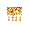 AHADERMAKER 64Pcs 4 Styles Brass Lucky Large Hole Beads KK-GA0001-59G-7