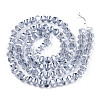 Electroplate Glass Beads Strands EGLA-Q094-A04-3