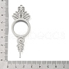 304 Stainless Stee Locket Pendants STAS-S132-06P-01-3