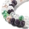 Glass Beads Strands EGLA-A034-M8mm-42-4