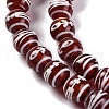 Tibetan Style dZi Beads G-U006-06I-02-4
