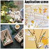 Vehicle Theme Unfinished Blank Wooden Pendants Set for Painting Arts WOOD-WH0124-26J-5