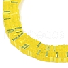 Electroplate Glass Beads Strands GLAA-B023-01A-13-3