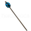 Lampwork & Brass Hair Sticks PW-WG465AB-03-1