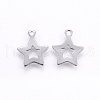 Tarnish Resistant 304 Stainless Steel Charms STAS-E438-66P-2