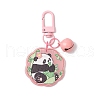 Panda Acrylic Pendant Decorations HJEW-JM02961-4