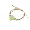 Ceramic Round Beads Braided Beads Bracelets WG31ACA-02-2