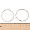Tarnish Resistant 304 Stainless Steel Big Hoop Earrings EJEW-F105-18P-4