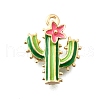 Zinc Alloy Enamel Pendants FIND-U029-01G-04-1