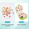 Square PU Leather & PP & Silicone Jewelry Set Box AJEW-TAC0014-13A-4