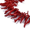 Bohemian and Exaggerated Resin Bib Necklace Sets NJEW-K384-09-3