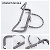   2Pcs 2 Colors Alloy Purse Frames DIY-PH0009-68A-3