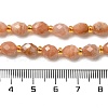 Natural Sunstone Beads Strands G-H297-C14-01-4