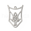Non-Tarnish 304 Stainless Steel Pendants STAS-K250-02P-1