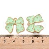 Alloy Enamel Pendants FIND-O003-07A-G-4