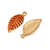 304 Stainless Steel Enamel Pendants STAS-Z140-01G-02-2