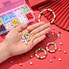 500Pcs 10 Style Opaque Solid Color & Electroplate Glass Beads EGLA-YW0001-20B-9