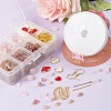 DIY Jewelry Set Making Kits for Valentine's Day DIY-LS0001-84-5