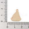 Alloy Enamel Pendants ENAM-A008-16KCG-04-3