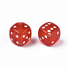Transparent Acrylic Beads X-MACR-N012-02-4