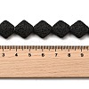 Dyed Natural Lava Rock Beads Strands G-A264-A03-01B-4