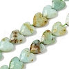 Natural Green Opal Beads Strands G-D316-B05-2