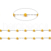 Glass Round Beaded Chains CHS-B003-04C-2