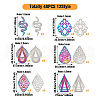  48Pcs 12 Styles 304 Stainless Steel Pendants STAS-TA0001-97-4