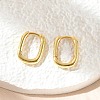 SHEGRACE 925 Sterling Silver Hoop Earrings JE834B-01-3