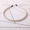 Shiny Faceted Glass Hair Bands PW-WG7ED12-01-1