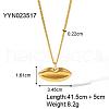 Flamboyant Stainless Steel Lip Pendnat Necklaces for Women ZY6893-2-2
