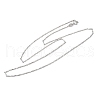 925 Sterling Silver Twisted Bar Link Chain Necklaces NJEW-H056-01B-P-4