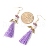 Angel 304 Stainless Steel Dangle Earrings EJEW-MZ00409-04-4