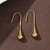 304 Stainless Steel Dangle Earrings EJEW-F375-01B-G-1
