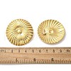 304 Stainless Steel Stud Earrings EJEW-C137-02G-3