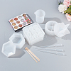 Olycraft DIY Beauty Makeup Storage Box Epoxy Resin Crafts Kits DIY-OC0003-69-5