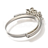 Alloy Open Back Bezel Pendants PALLOY-I223-14P-2