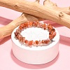 Natural & Synthetic Mixed Stone Chips Stretch Bracelets BJEW-JB01308-5