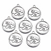 Tibetan Style Alloy Pendant Enamel Settings PALLOY-S120-285-NR-1