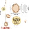 CHGCRAFT DIY Zinc Alloy Graduation Season Hat Brims Photo Pendant AJEW-CA0002-29-2