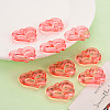 Transparent Acrylic Beads TACR-S154-57B-910-6