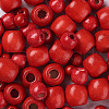 150Pcs 3 Styles Natural Wood Beads WOOD-TA0001-51-13