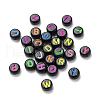 Opaque Black Acrylic Beads MACR-N008-17-2