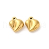 304 Stainless Steel Pendants STAS-O006-04G-1