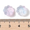 Transparent Spray Paint Glass Beads GLAA-Z011-10A-3