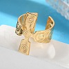 304 Stainless Steel Open Cuff Rings RJEW-S623-01G-1