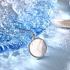 Rhodium Plated 925 Sterling Silver Cable Chain Necklaces NJEW-Q342-01P-2