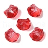 Transparent Spray Paint Glass Beads GLAA-Z011-09B-1